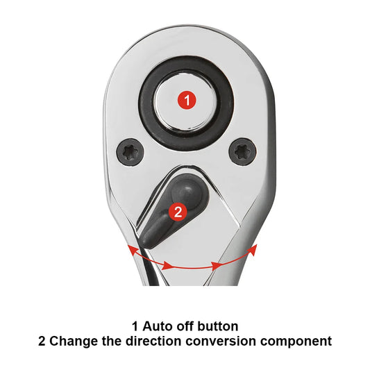 108 Piece Ratchet Socket Wrench Set Car Repair Tool Torque Wrench Combo Kit 1/4 1/2 Ratchet Spanner Screwdriver Bits Hand Tools