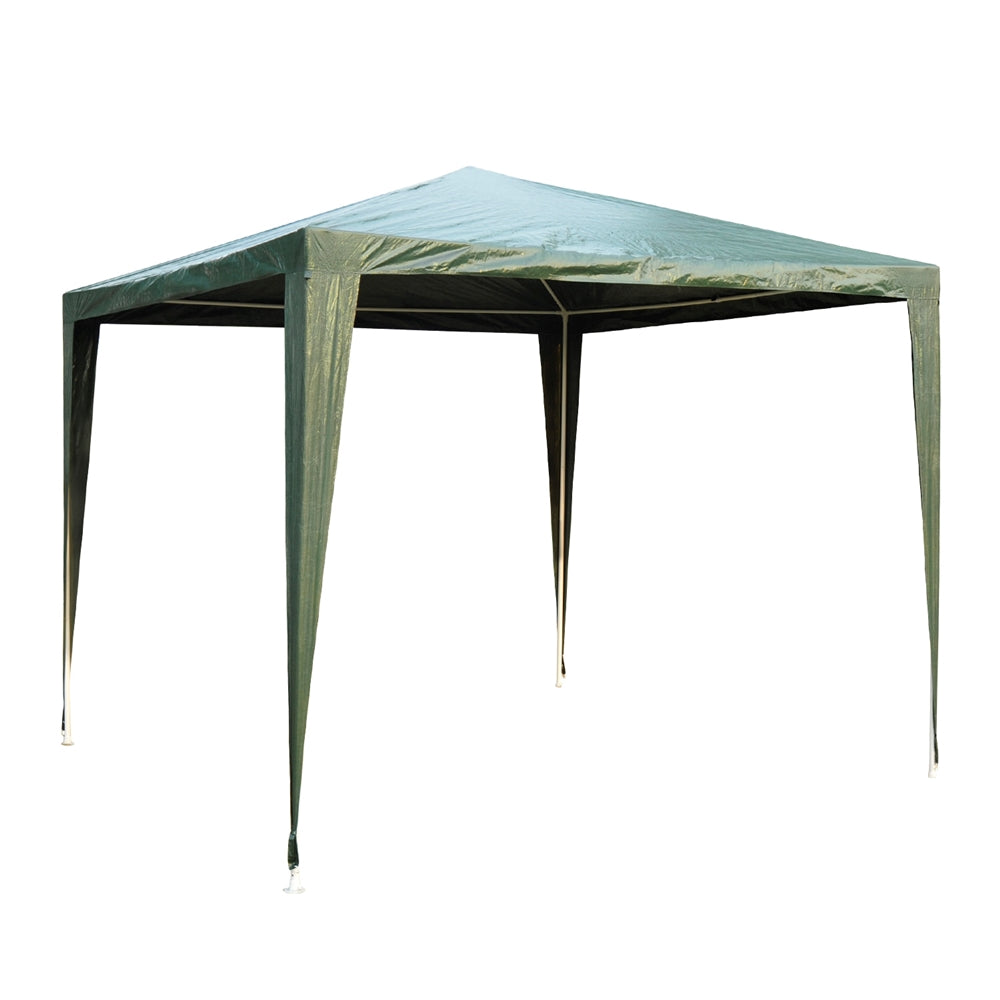 Outdoor Garden Heavy Duty Gazebo Marquee Canopy Shelter Party Tent 2.7 X 2.7M 8ft x 8ft Green
