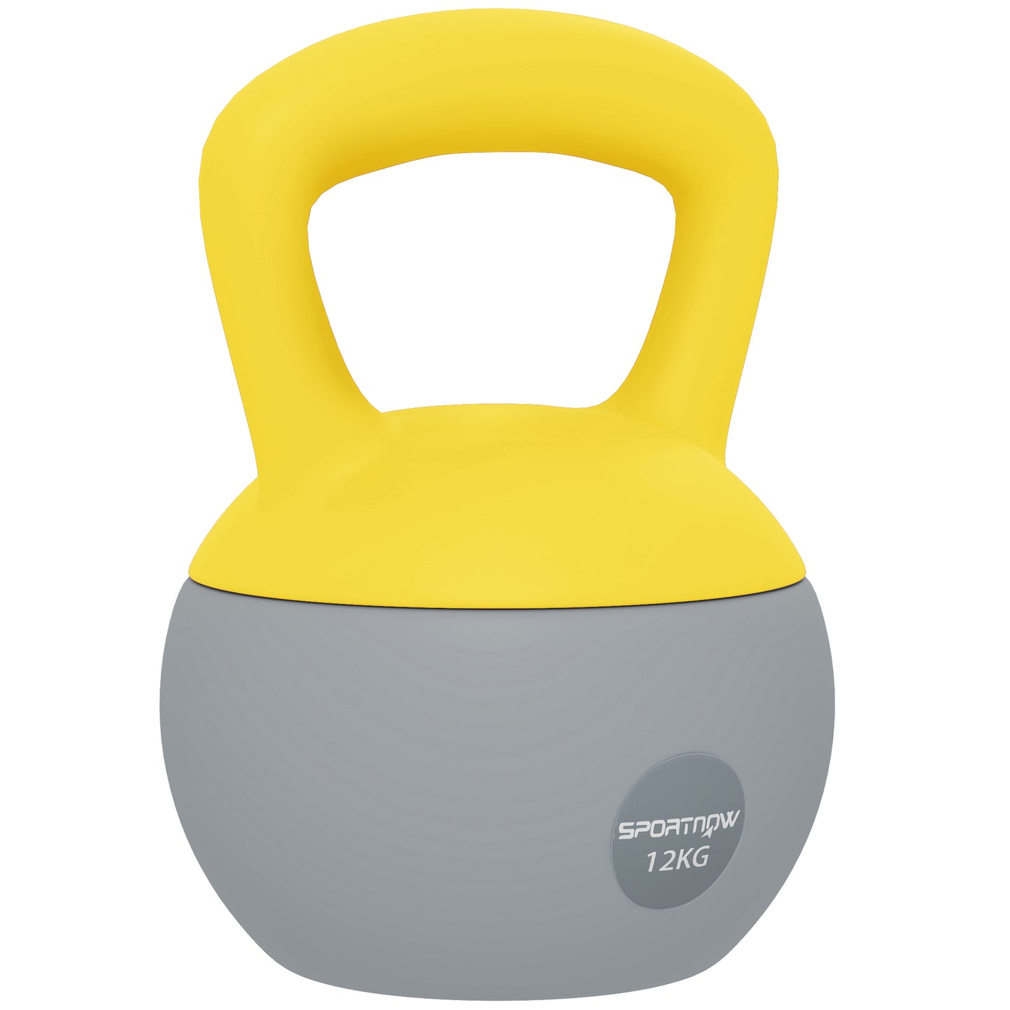 12KG Soft Kettlebell, Kettlebell with Non-Slip Handle for Home Gym, Weight Lifting, Strength Training, 4 Colours Available