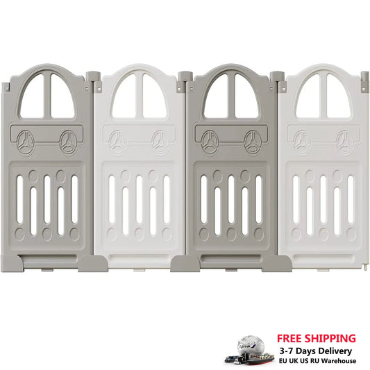 UBRAVOO 2 & 4 Extension Panels For EPD001 The 14 Panels Baby Playpen