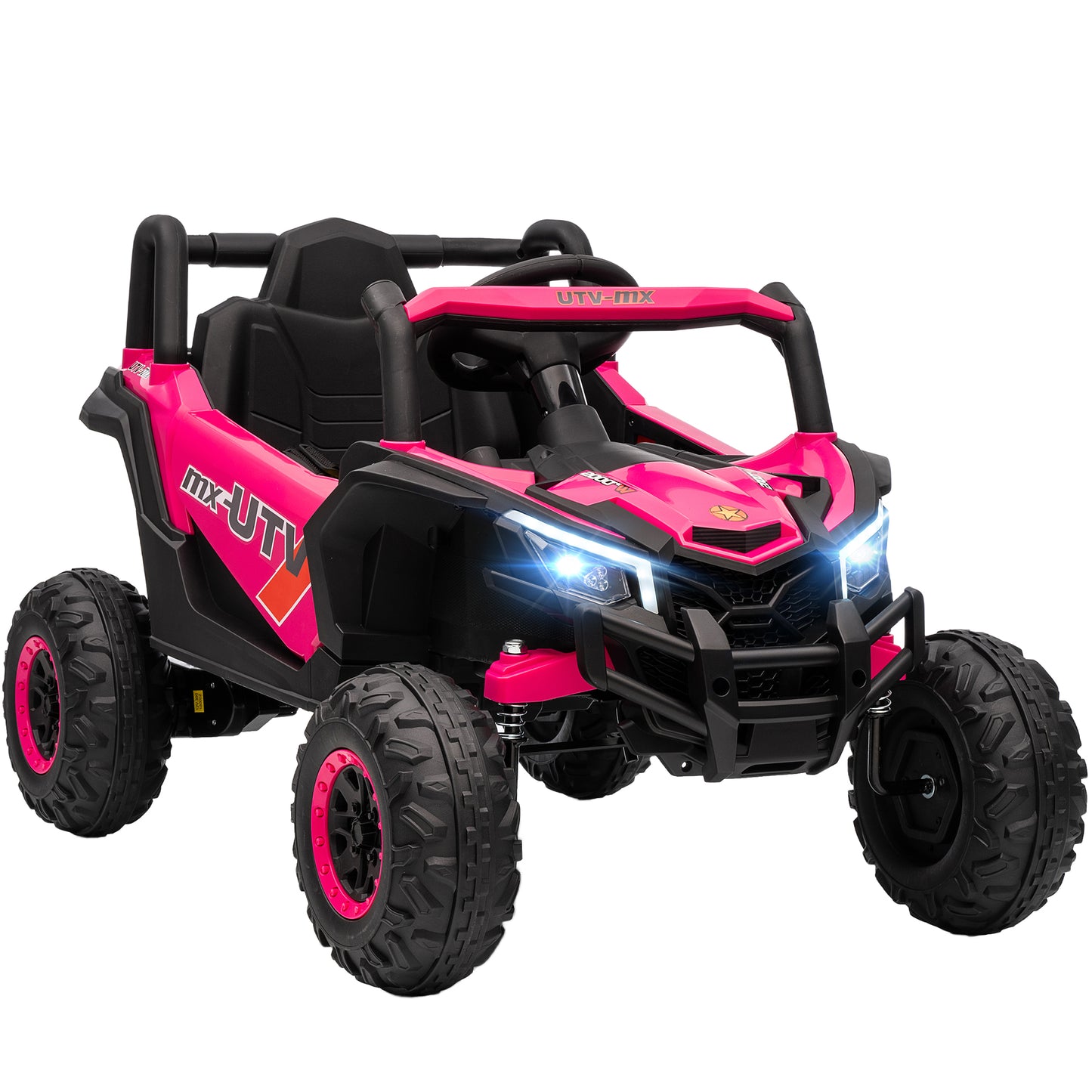 AIYAPLAY 12V Kids Ride On Car with Remote Control, Kids Electric Car with Suspension System, Music, for Ages 3-5 Years