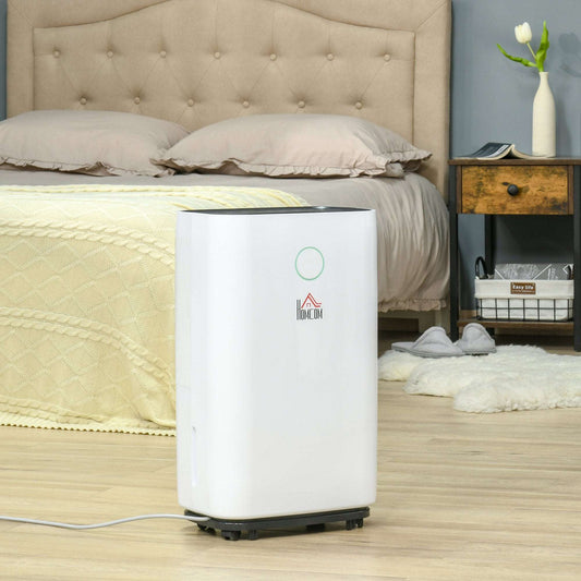 16L/Day Portable Dehumidifier for Home, with LED Screen, Sleep Mode, 24H Timer, Electric Air Dehumidifier for Damp Laundry Bedroom Basement