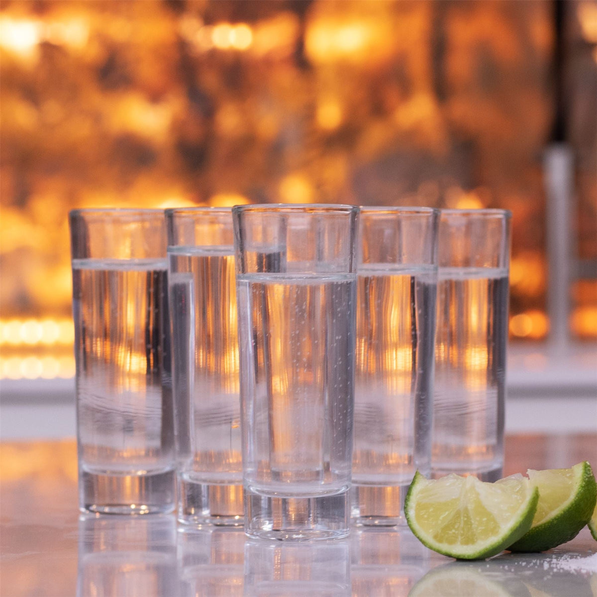 Maison & White Large Shot Glasses | Set of 12 | 60ml | 9cm Tall | Thick Base | Dishwasher Safe | Suits Spirits Digestifs & Cocktails | 2-Year Warranty