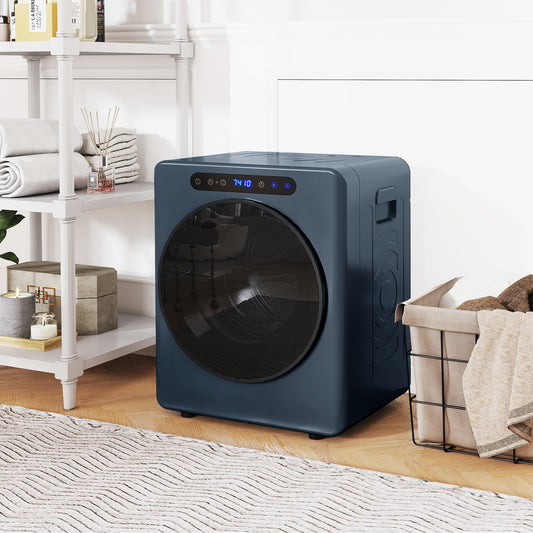 5kg Compact Small Space 40-60℃ Tumble Dryer Blue