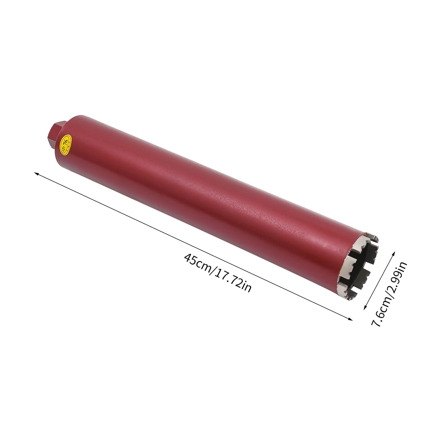 Professional Dry and Wet Diamond Core Drill Bits Bit Drilling 63Mm/76Mm/112Mm Dry+Wet Diamond Concrete Core Drill Bits Bit Drill