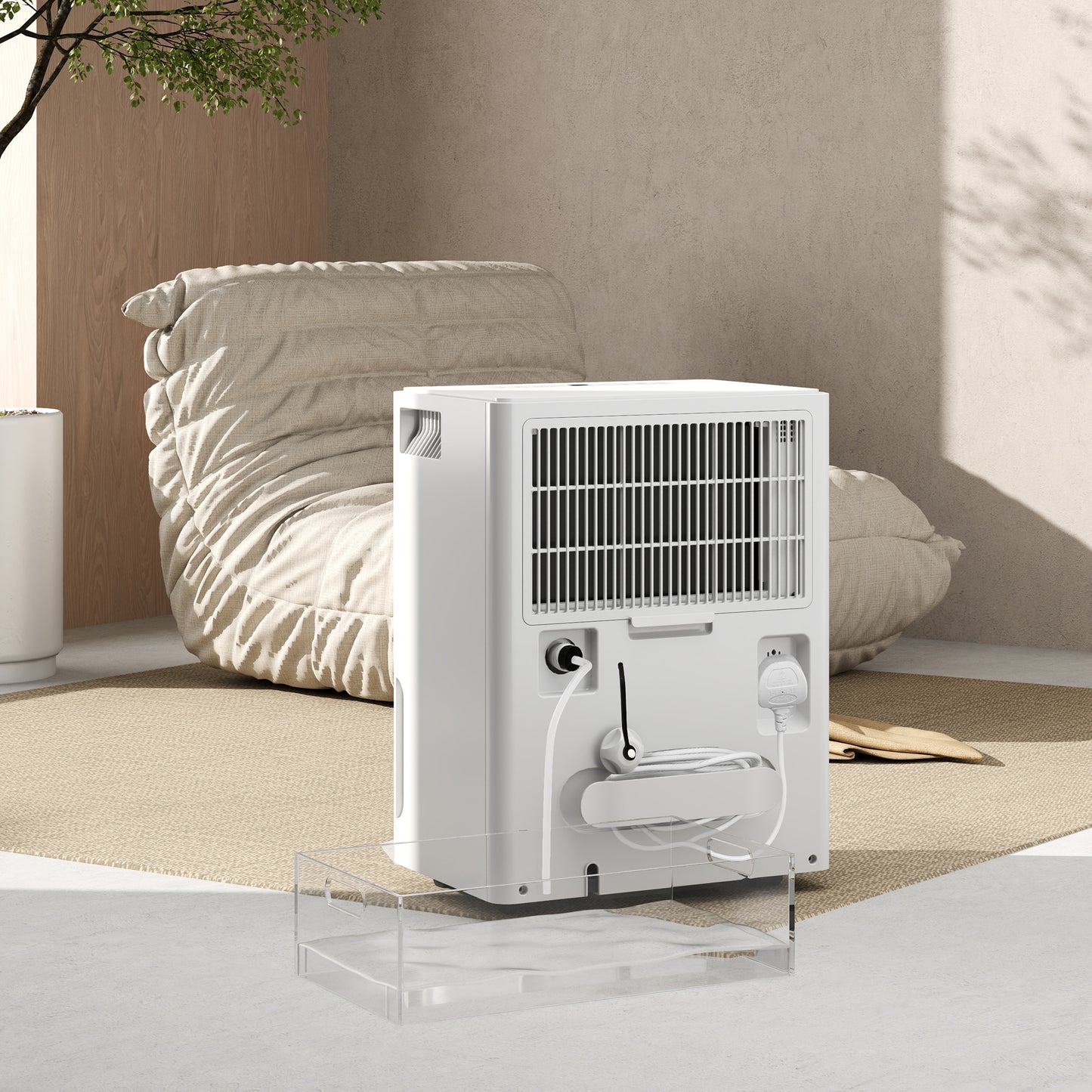 30L Clothes Dryer Dehumidifier For Laundry Drying - White