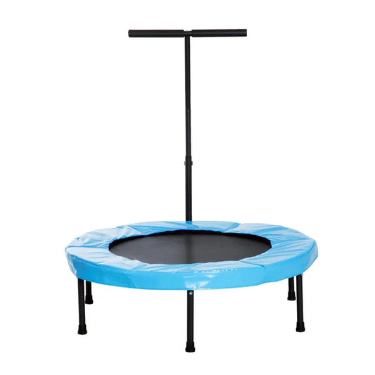 Trampoline Rebounder Adjustable Jumper, 40" Blue