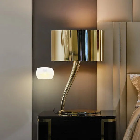 Pack Of 2 Wireless Human Body Induction Motion Sensor LED Corridor Wardrobe Cabinet Bathroom Night Light