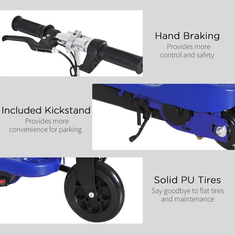 Reiten Folding Electric Kids Scooter Ride on Age 7-14 Available In Blue / Red / Black