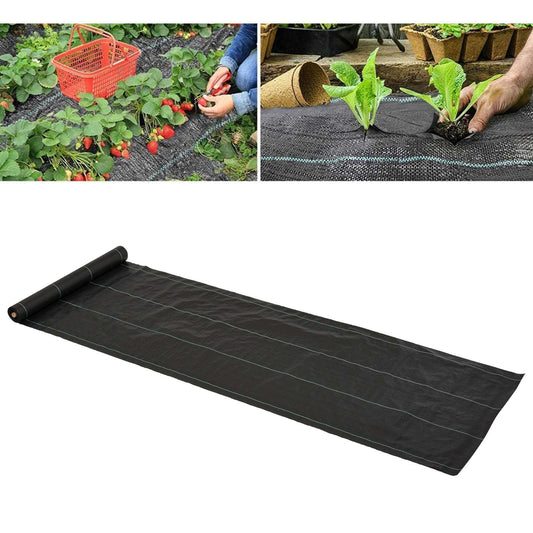 1x50m Gardener Premium Weed Barrier Block Landscape Fabric Durable & Heavy-Duty Gardening Mat, Easy Setup & Superior Weed Control