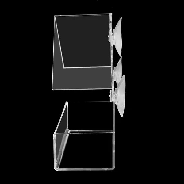 Window Viewing Wild Bird Feeder Feeding Station Stop Suction Cup Hanging Acrylic Perspex Clear