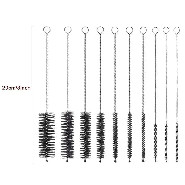 Multifunctional Portable Stainless Steel Household Bottle Pipe Brushes