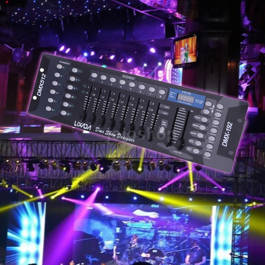 DMX512 192 Channel Operator Console Controller Disco Party for DJ Stage Lighting