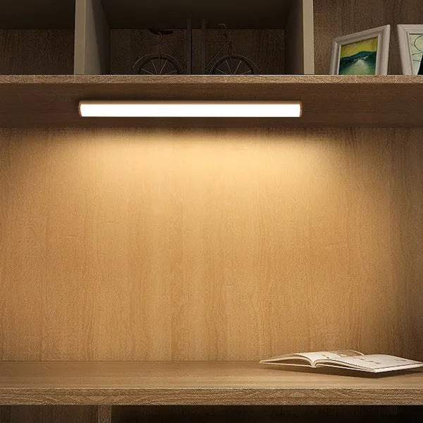 Wireless LED Motion Sensor Night Light USB Rechargeable Bedroom Decor Wall Decorative Lamp For Staircase Cabinet Closet Room