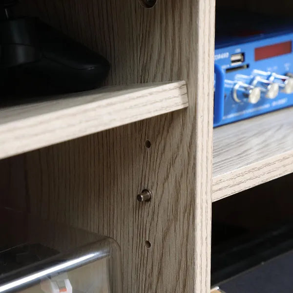 TV Unit Cabinet for TVs up to 60 Inches, TV Stand with Drawers and Adjustable Shelves for Living Room, Grey