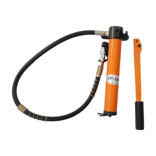 CP-180 Manual Hydraulic Pump Porta Power w/ 1m Hose Separated Type Hydraulic Tool For Body Frame Repair Kit 350CC
