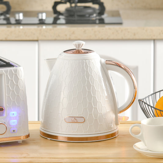 3kW Rapid Boil Honeycomb Kettle - Cream