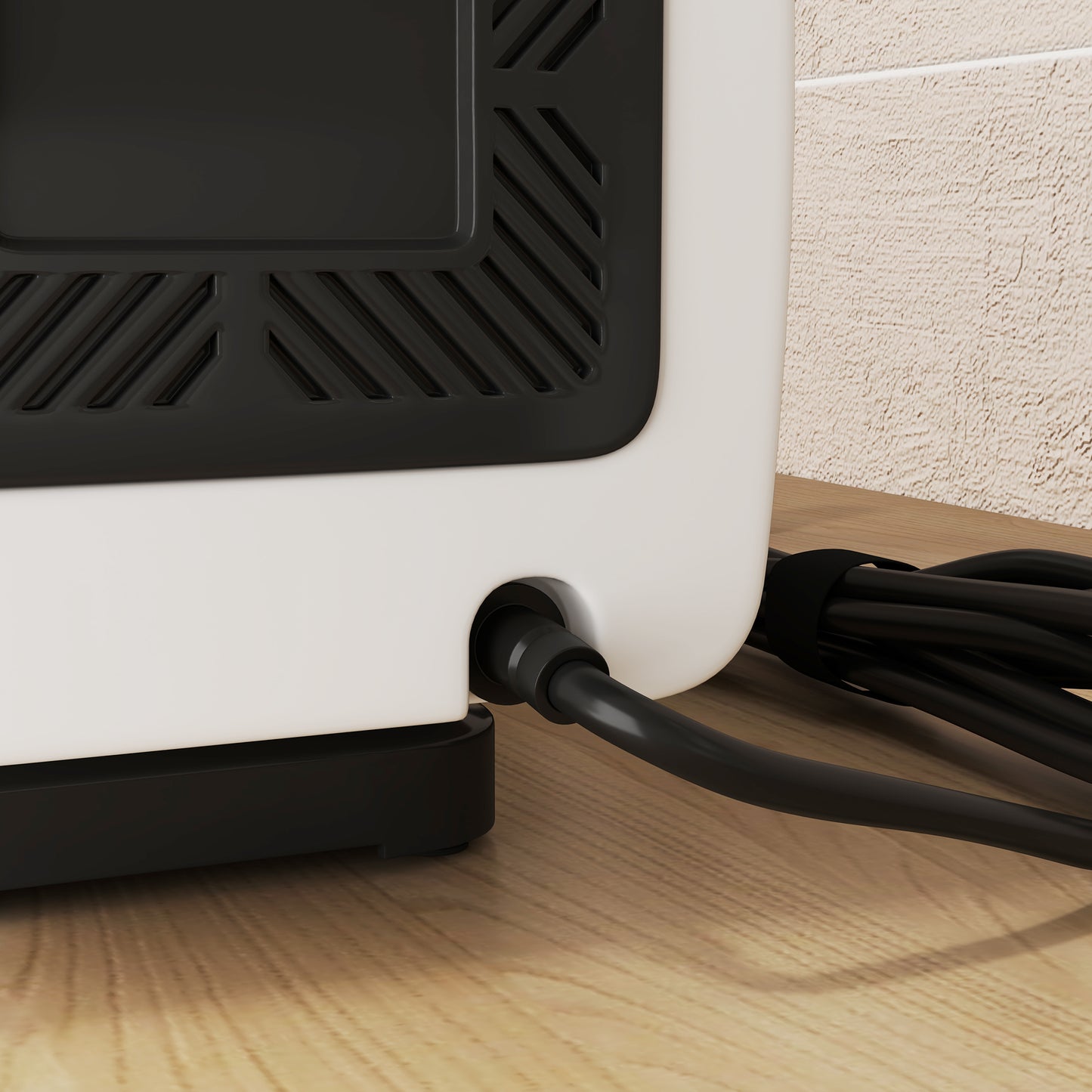 PawHut 2200W Dog Hair Dryer with Auto Adjustable Temperature & Airflow, 3 Nozzles, Digital Screen, for Dogs Cats, White