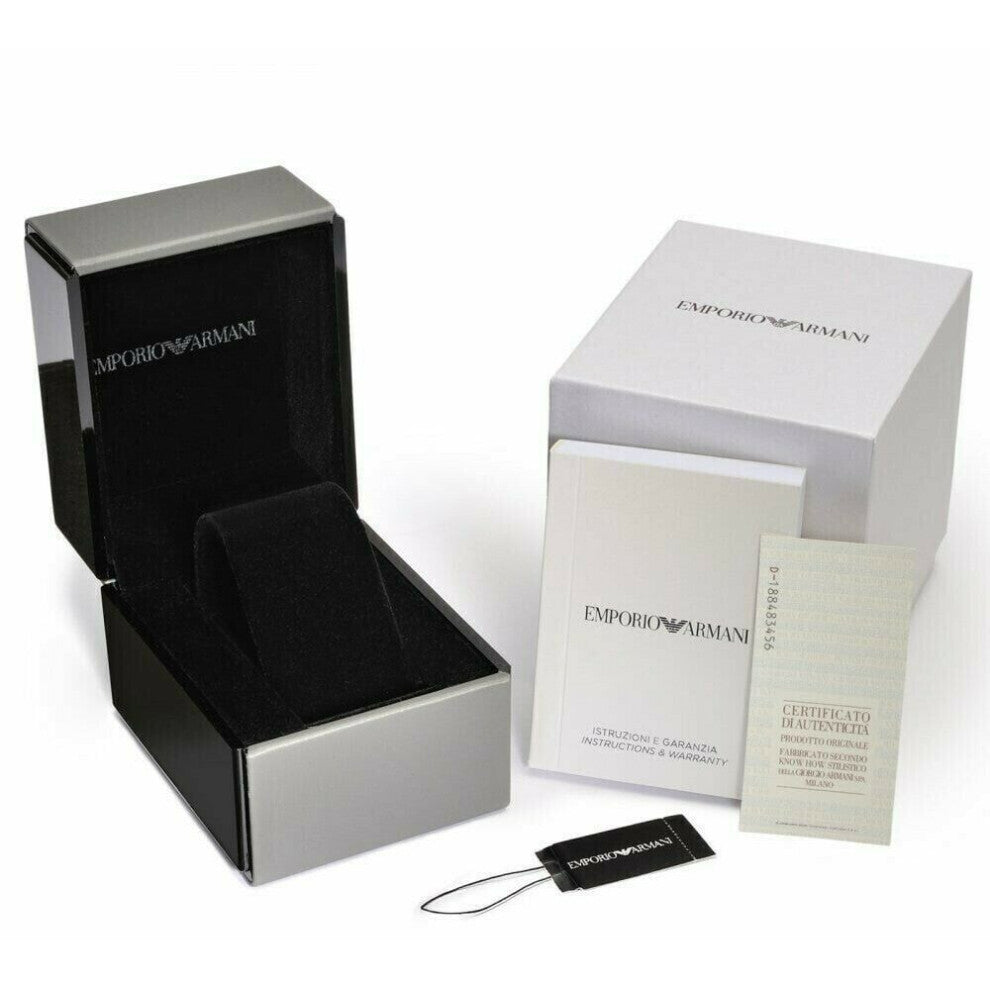 Emporio Armani Ladies Wrist Watch - Mother Of Pearl Dial - Stainless Steel AR1908