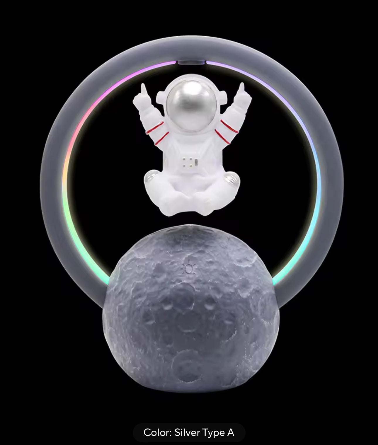 Astronaut Creative Mini Radio Outdoor Wireless Subwoofer Portable Audio Levitation Bluetooth Speaker