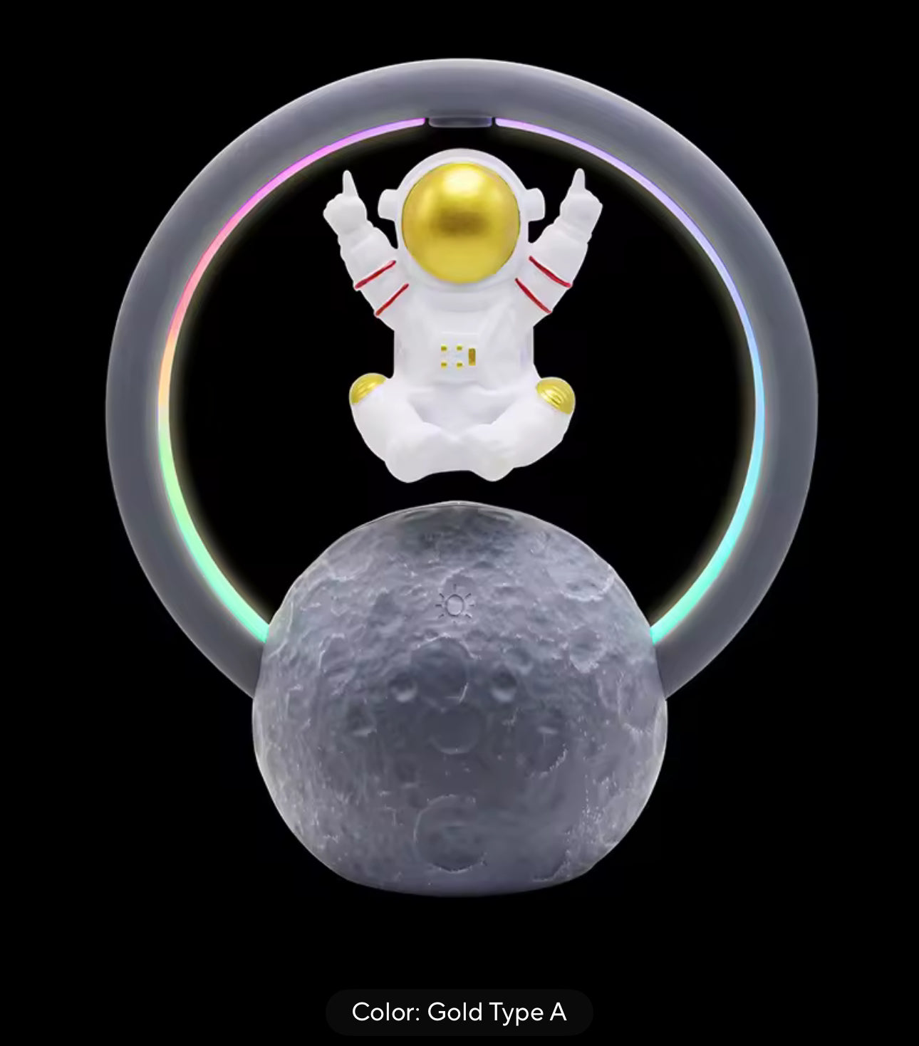 Astronaut Creative Mini Radio Outdoor Wireless Subwoofer Portable Audio Levitation Bluetooth Speaker