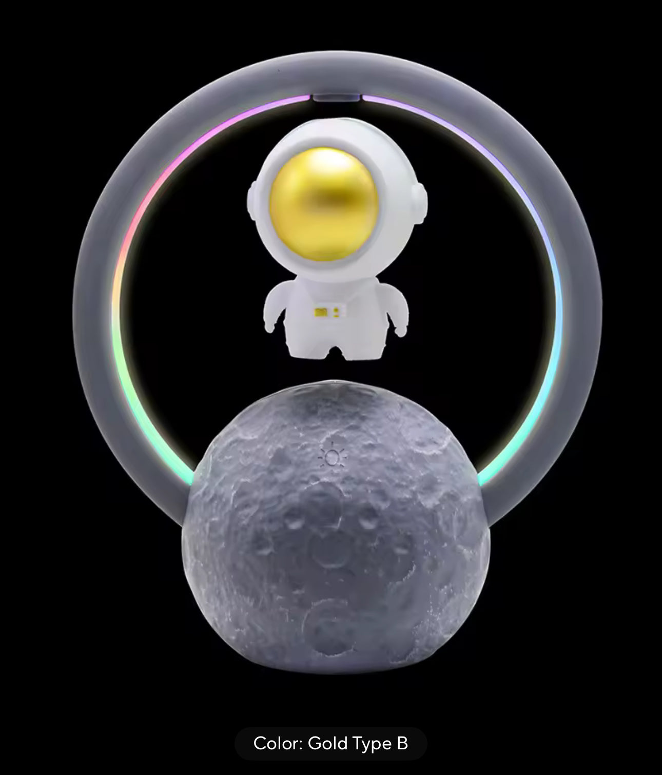 Astronaut Creative Mini Radio Outdoor Wireless Subwoofer Portable Audio Levitation Bluetooth Speaker