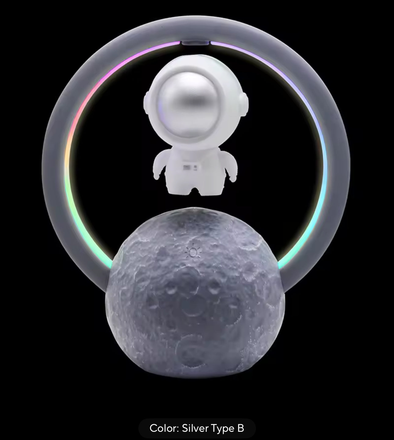 Astronaut Creative Mini Radio Outdoor Wireless Subwoofer Portable Audio Levitation Bluetooth Speaker