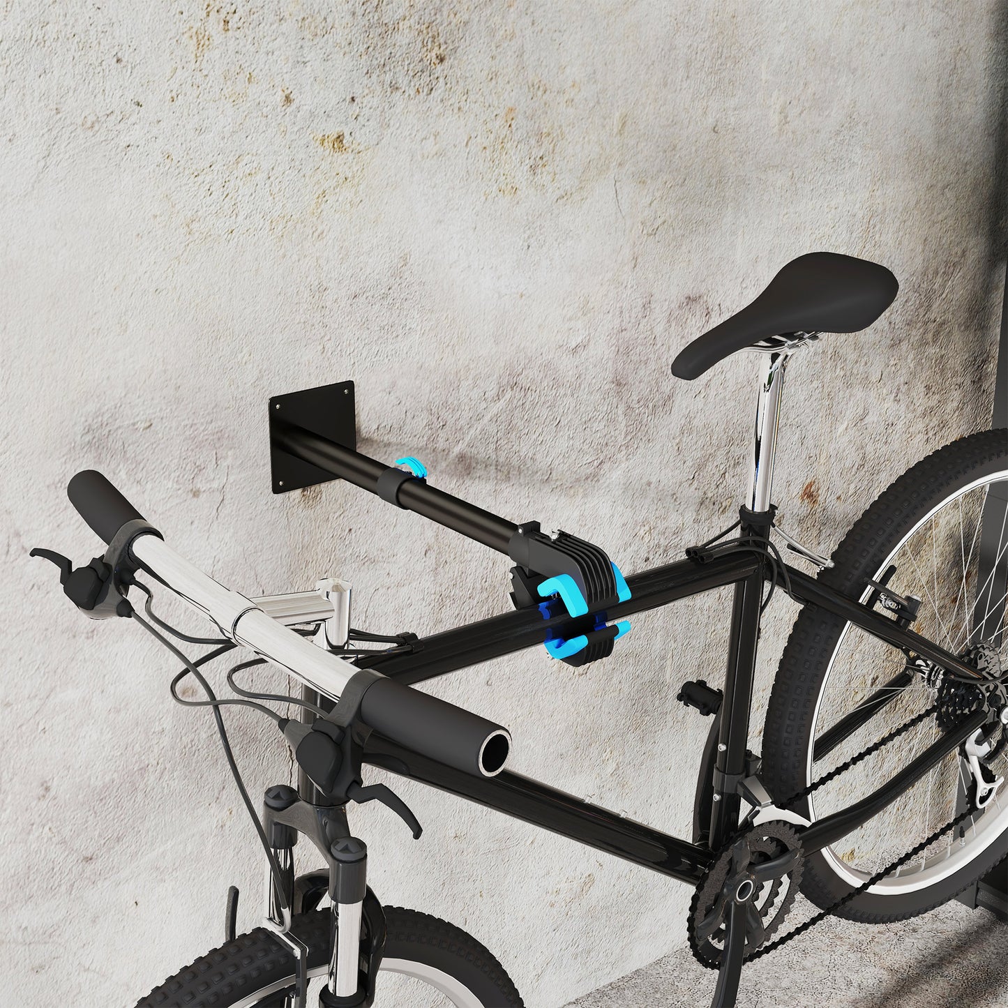 Bike Repair Stand, Wall Mount Bicycle Repair Rack with Adjustable Clamp Maintenance Rack for Road Mountain Bike Workstand