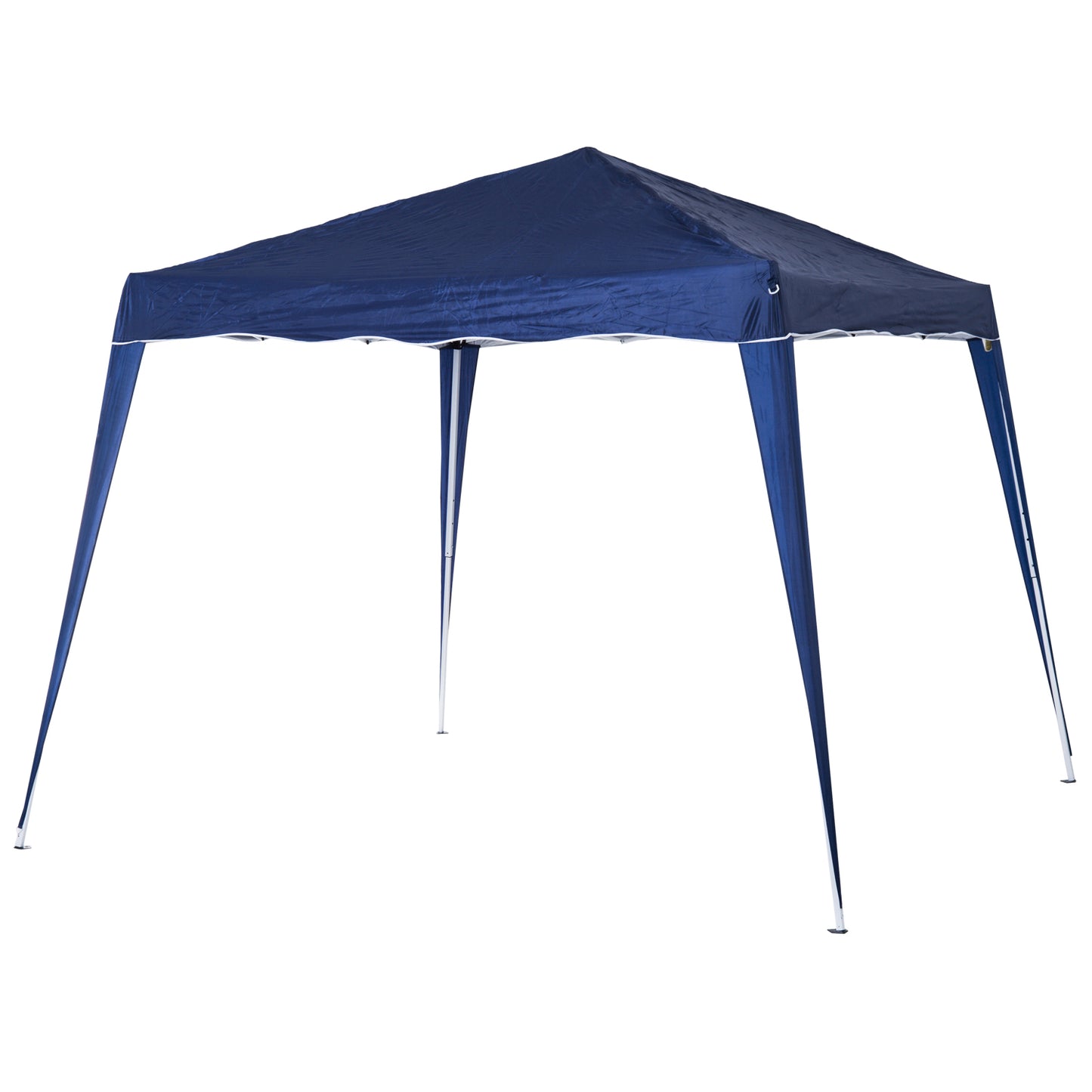 Outsunny 3 M x 3 M Base/ 2.5 M x 2.5 M Top Pop Up Camping Gazebo with Carry Bag, Height Adjustable Party Tent Instant Event Shelter