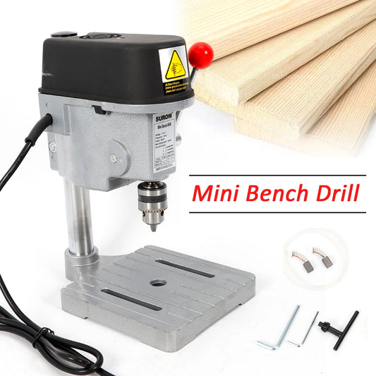 Cast Iron Base Portable Electric Mini Bench Benchtop Mini Drill Press