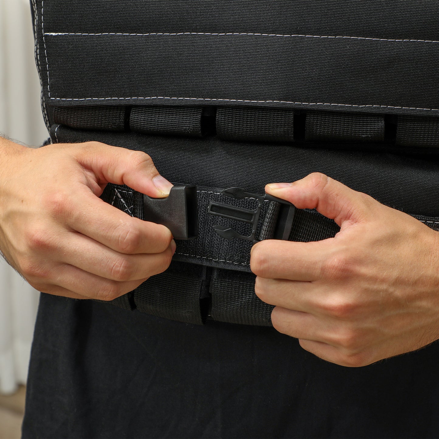 20KG Adjustable Weighted Vest, Running Weight Vest, with 30 Metal Weights, for Running, Exercise
