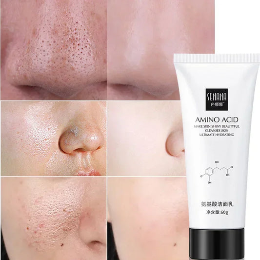 SENANA Amino Acid Face Cleanser Facial Scrub Cleansing Oil Control