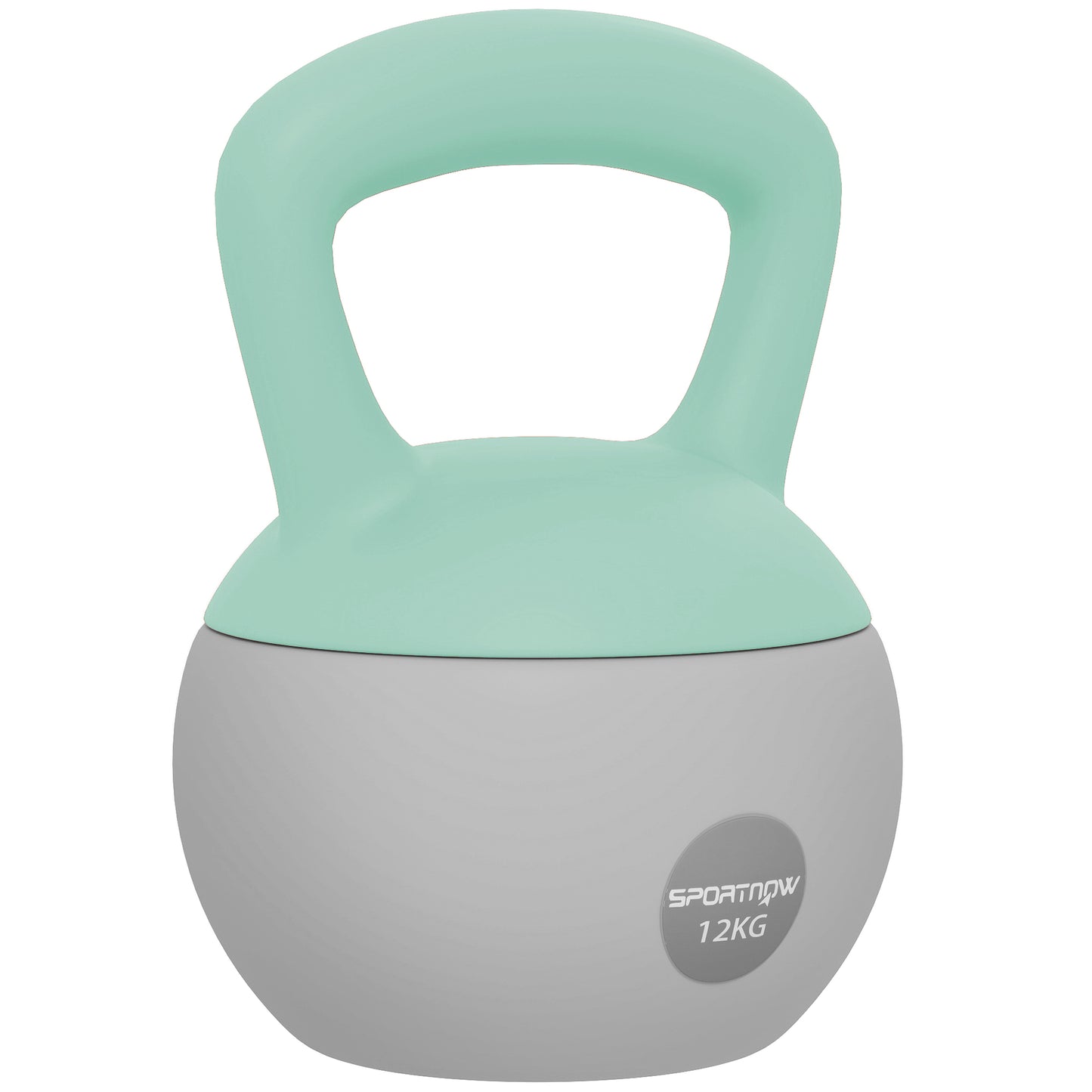 12KG Soft Kettlebell, Kettlebell with Non-Slip Handle for Home Gym, Weight Lifting, Strength Training, 4 Colours Available