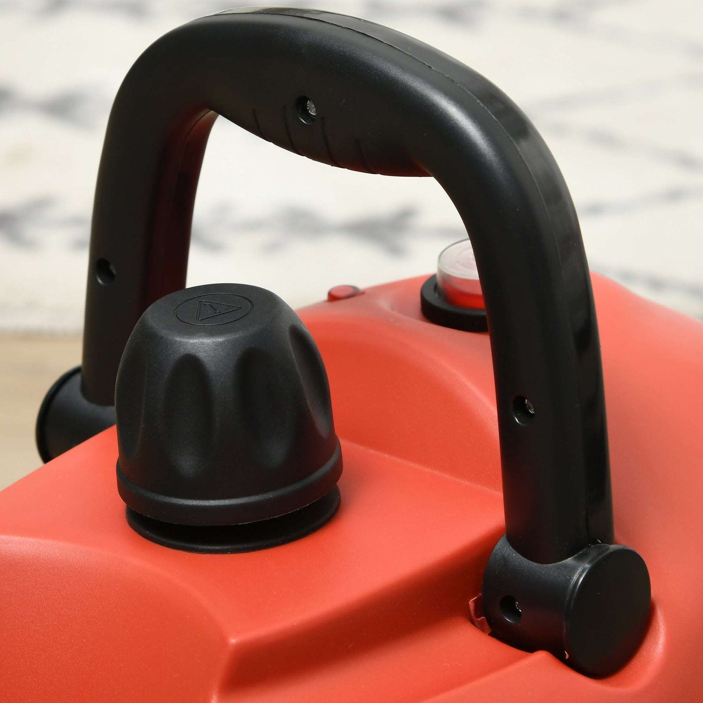 1.2 Litre Tank Portable Steam Cleaner Chemical Free Cleaning 3.5bar Multi Purpose Steamer, 13 Piece Accessory Steam Mop 1500W - Red