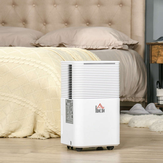 12L/Day 2000ML Portable Quiet Dehumidifier for Home Laundry Room Bedroom Basement, Electric Moisture Air De-Humidifier with 3 Modes
