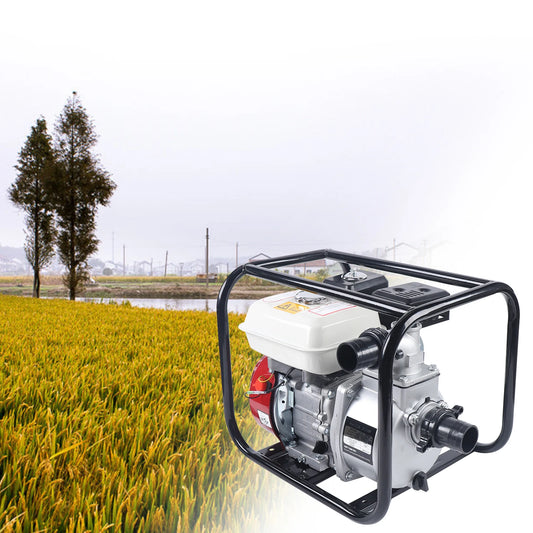 210CC 6.5HP Gasoline Water Pump 4-STROKE Petrol Transfer Pump Irrigation Pump