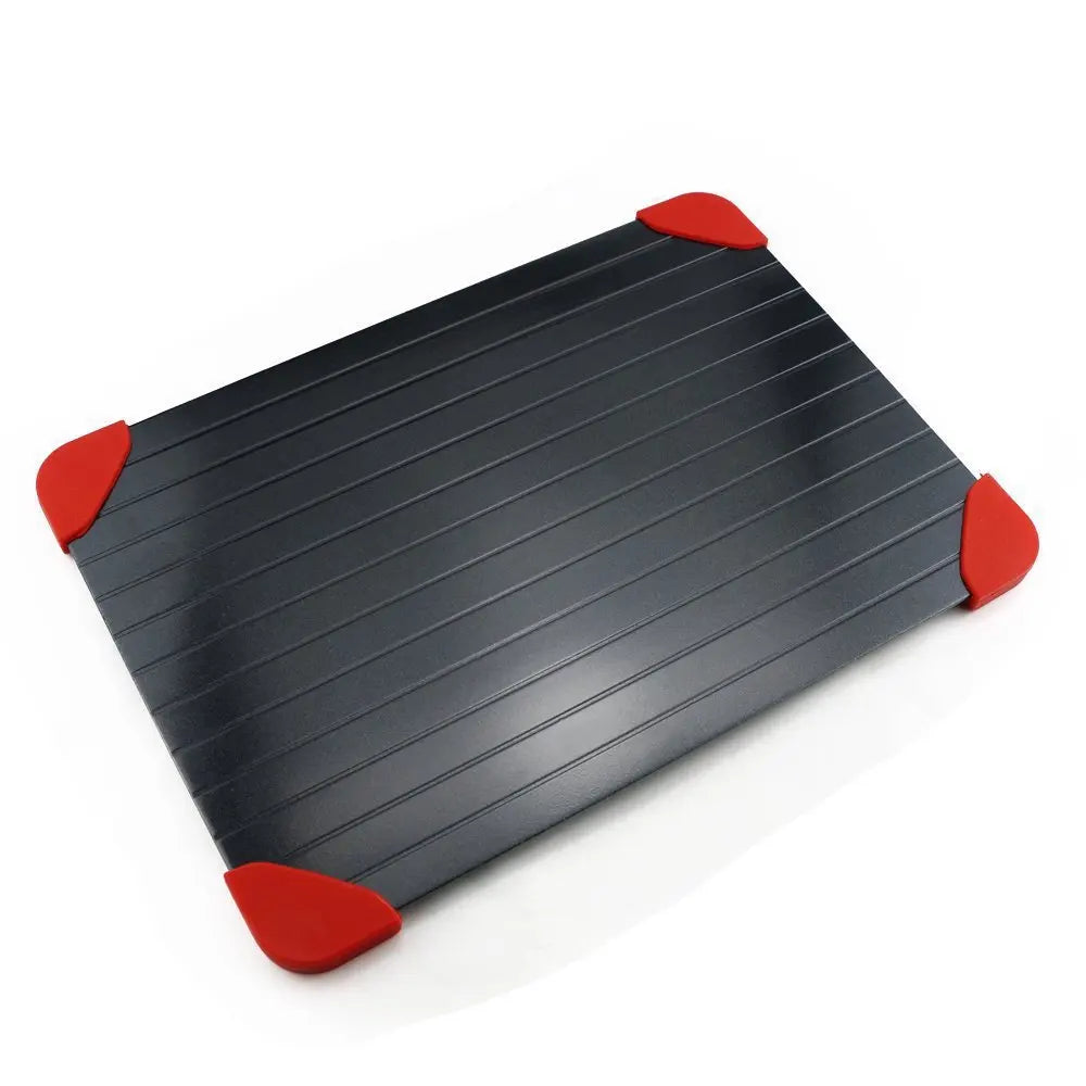 Aluminium Fast Defrosting Tray Frozen Meat Quick Thawing Fresh Healthy Rapid Defrost Plate Food Gadget Kitchen Tool