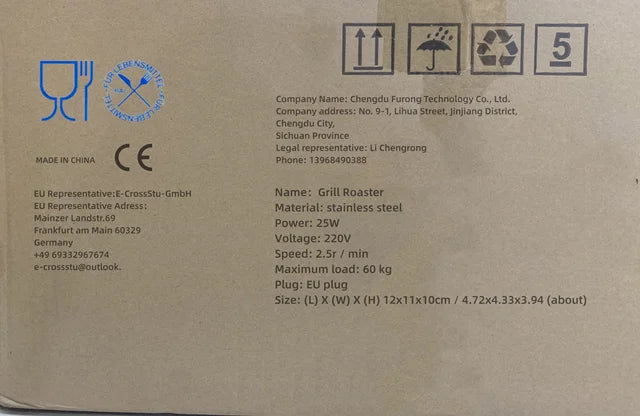 16" Retro Style Lawnmower, Wheeled Manual Hand Push Lawn Mower