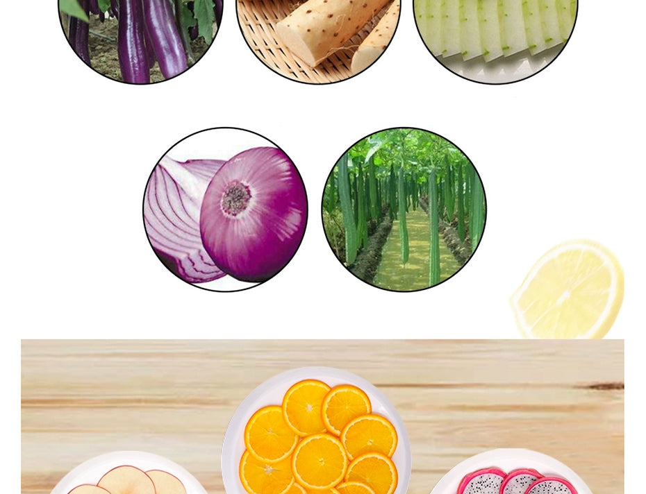 Wooden Vegetables Fruit Salad Cutter Adjustable 0.5-7mm Slicer Chopper Tomato Onion Cabbage Shredder Chip