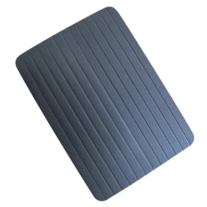Aluminium Fast Defrosting Tray Frozen Meat Quick Thawing Fresh Healthy Rapid Defrost Plate Food Gadget Kitchen Tool