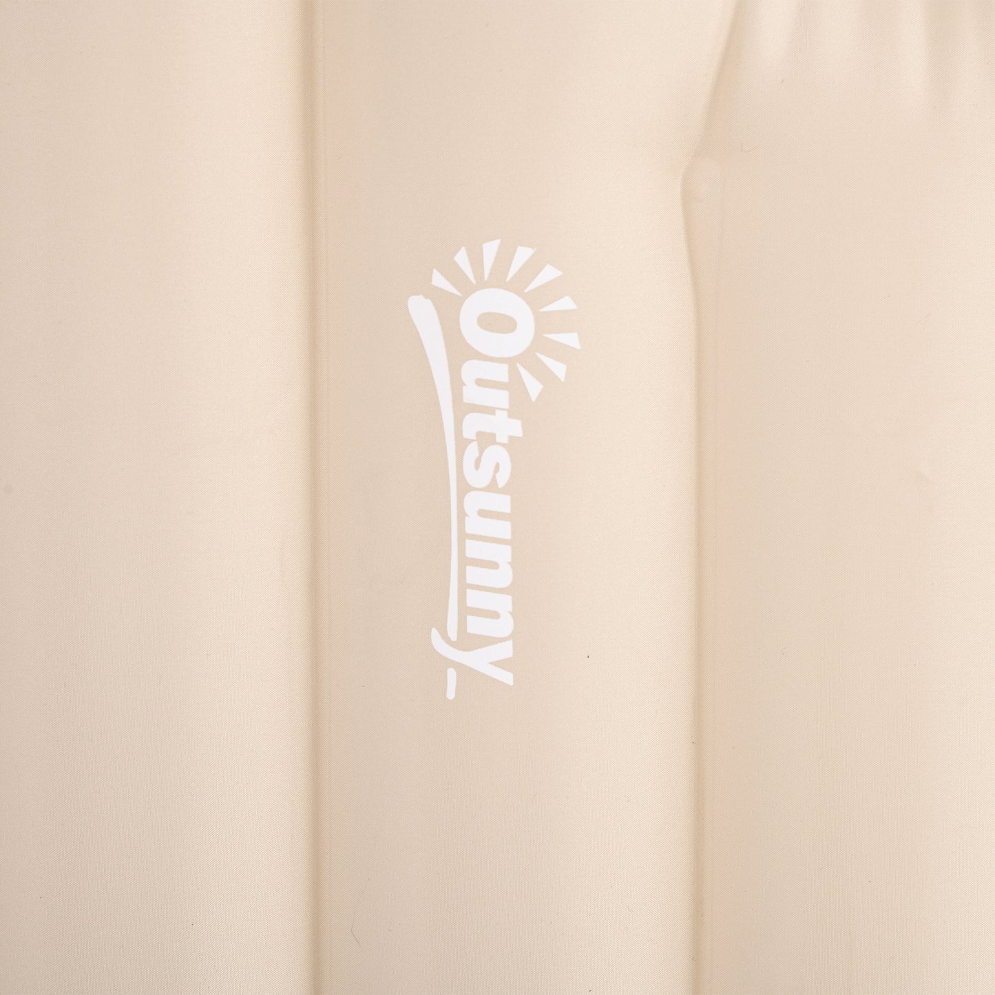 Outsunny Double Size Air Bed, with Built-in Foot Pump and Carry Bag, White