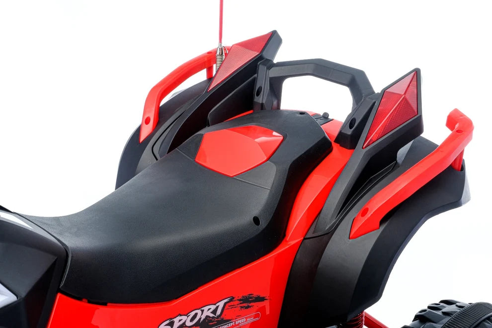 Super Power 24V 4WD Electric Quad Ride-On ATV | Kids 4x4 with Remote, LED & Music