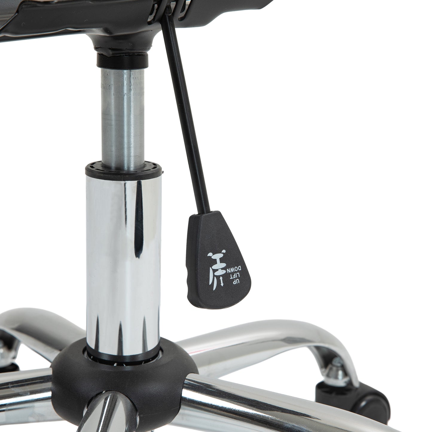 Computer Desk Chair, Fabric Swivel Office Chair, Makeup Vanity Chair with Height Adjustable, Wheels, for Home Study Bedroom, Grey