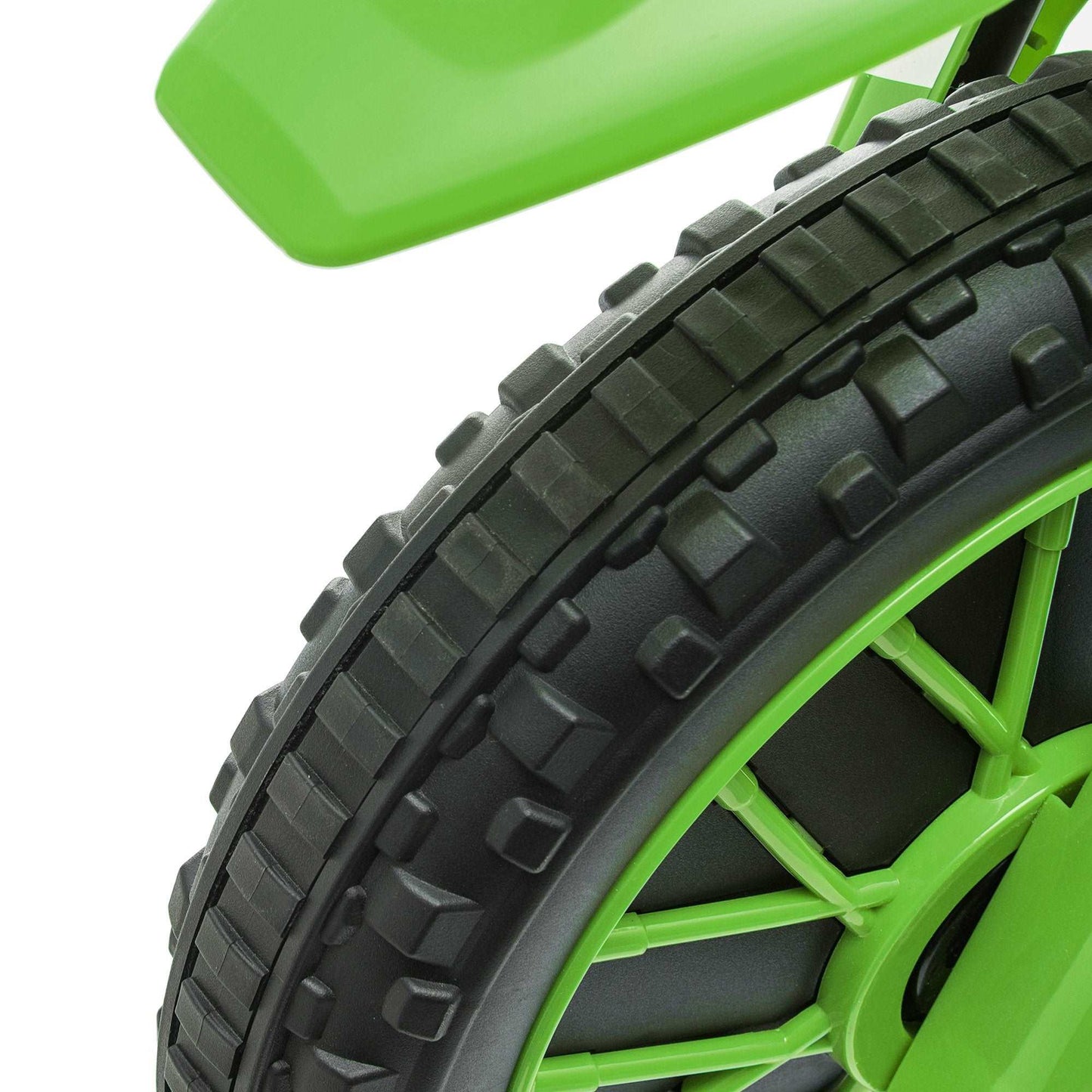 12V Kids Electric Motorbike Ride On Motorcycle Vehicle Toy with Training Wheels for 3-5 Years Old, Green