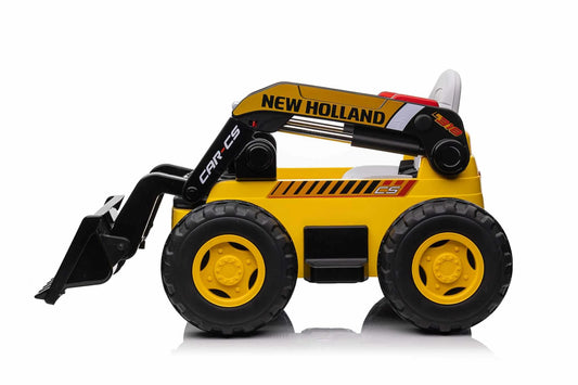 New Holland Electric Kids Bulldozer 4WD Ride On Truck