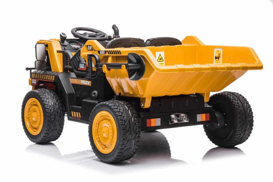 12V Kids’ Electric Dumper Truck with Shovel, USB Music & Electric Tipping Body – Power and Play Combined