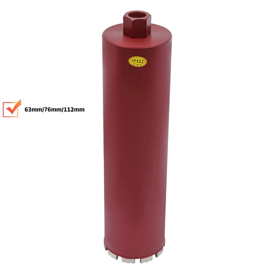 Professional Dry and Wet Diamond Core Drill Bits Bit Drilling 63Mm/76Mm/112Mm Dry+Wet Diamond Concrete Core Drill Bits Bit Drill