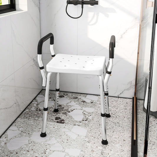 57-69cm Aluminium Frame Bath Seat Stool