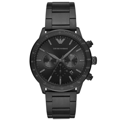 Emporio Armani Black Analog Dial Men's Wrist Watch AR11242