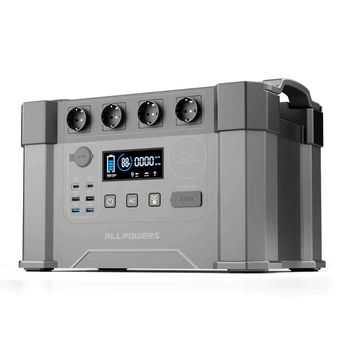 ALLPOWERS S2000 PRO Power Station 2400W(Peak 4000W)Solar Generator & Power Supply with UPS, Fast Charging(Ac Input up to 1500W)